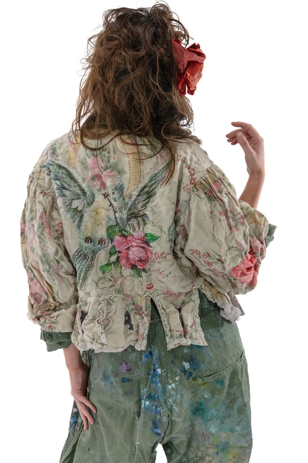 Floral Appliqué Monique Jacket - Perianth