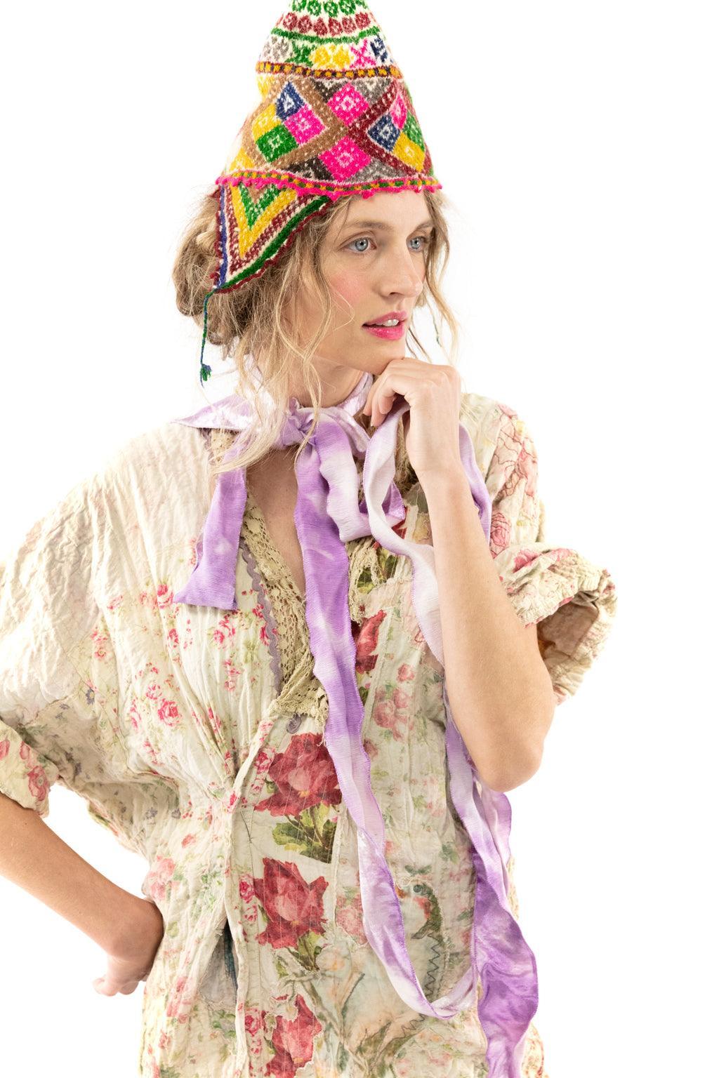 Magnolia Pearl Floral Patchwork Vijji Kimono 687 - Wonderland