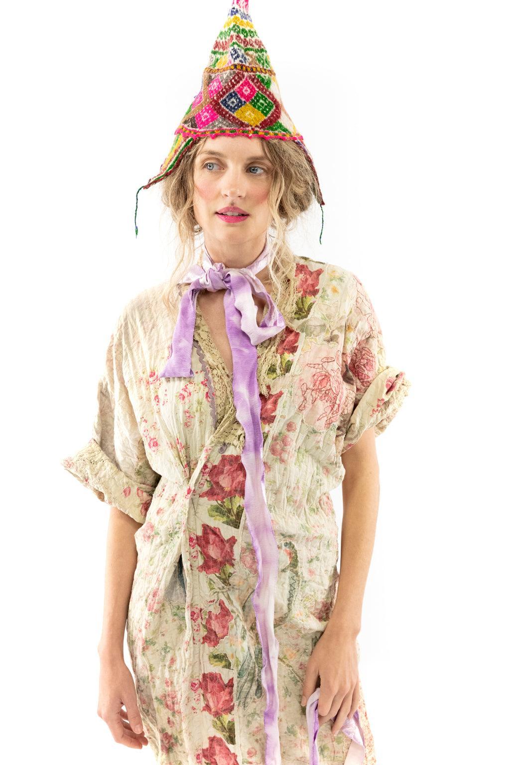 Magnolia Pearl Floral Patchwork Vijji Kimono 687 - Wonderland
