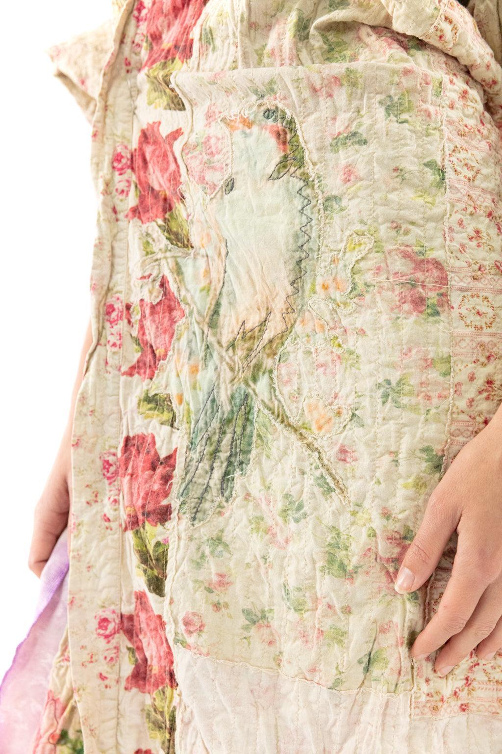 Magnolia Pearl Floral Patchwork Vijji Kimono 687 - Wonderland