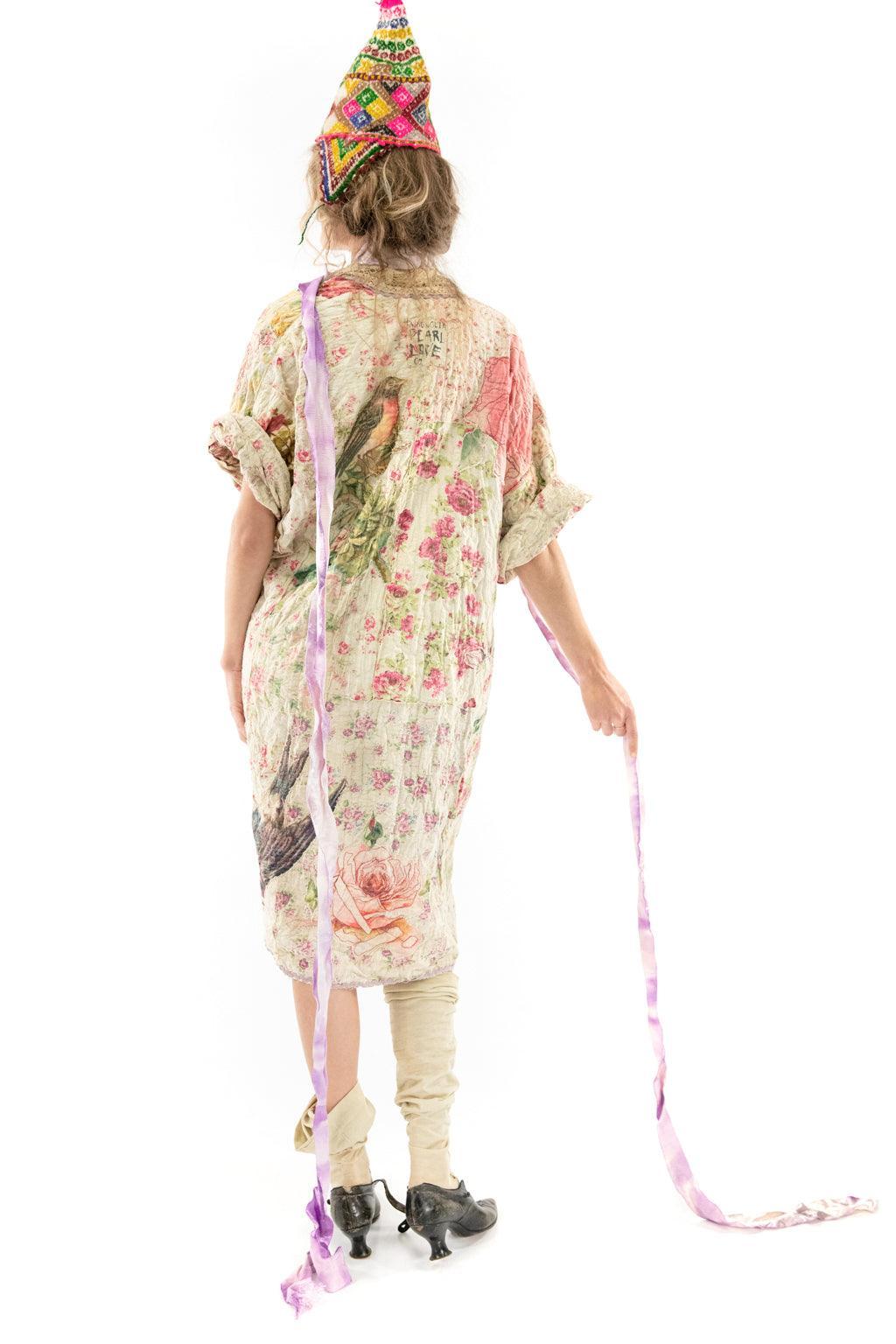 Magnolia Pearl Floral Patchwork Vijji Kimono 687 - Wonderland