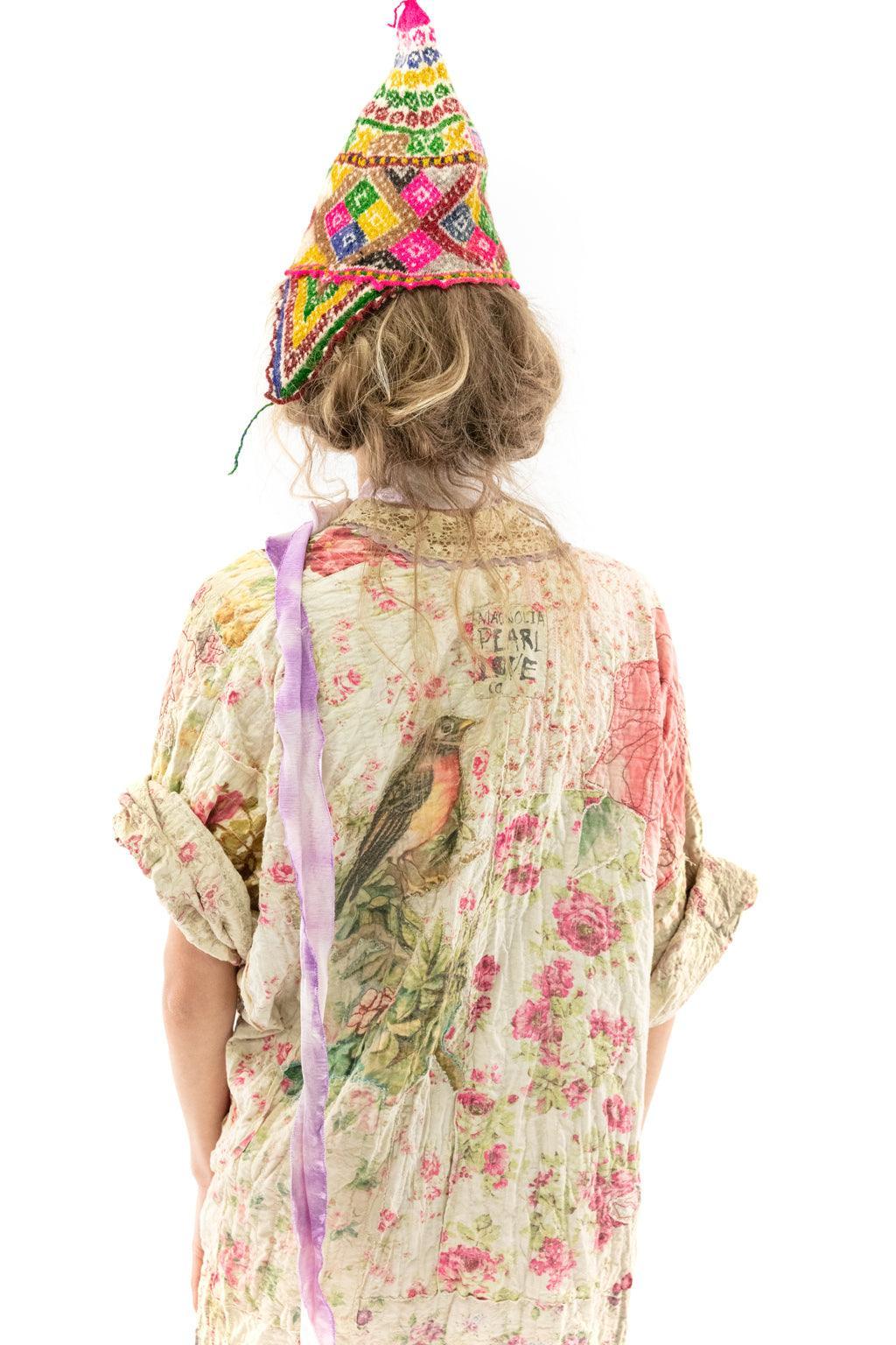 Magnolia Pearl Floral Patchwork Vijji Kimono 687 - Wonderland
