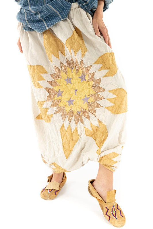 Magnolia Pearl Quiltwork Darilyn Pants 284 - Moonlight