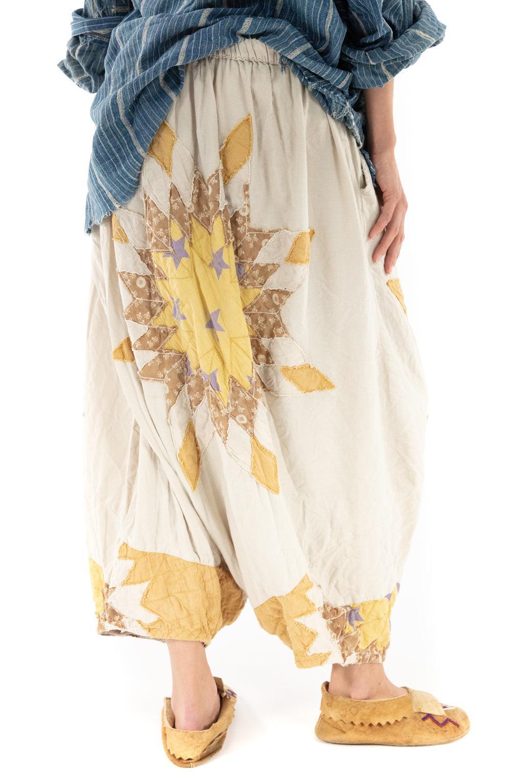 Magnolia Pearl Quiltwork Darilyn Pants 284 - Moonlight