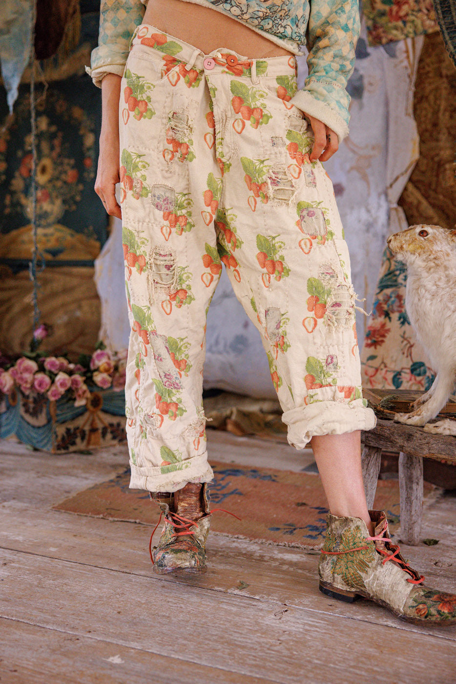 Magnolia Pearl Bobbie Trousers 377 - La Fraise