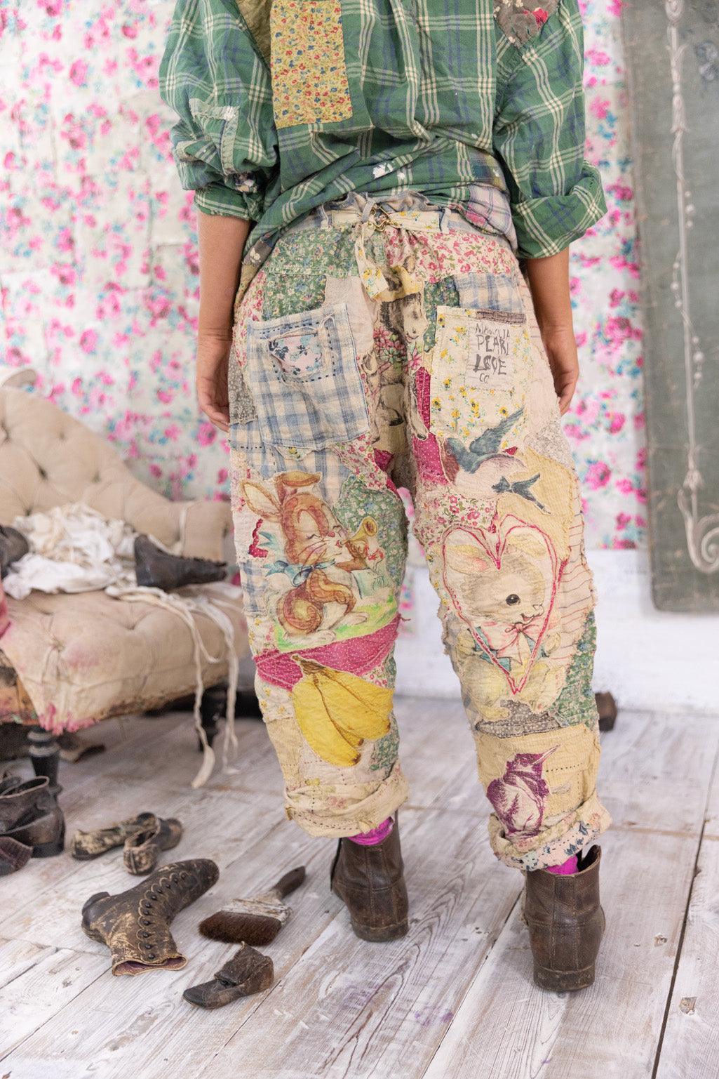 Magnolia Pearl Patchwork Miner Pants 523