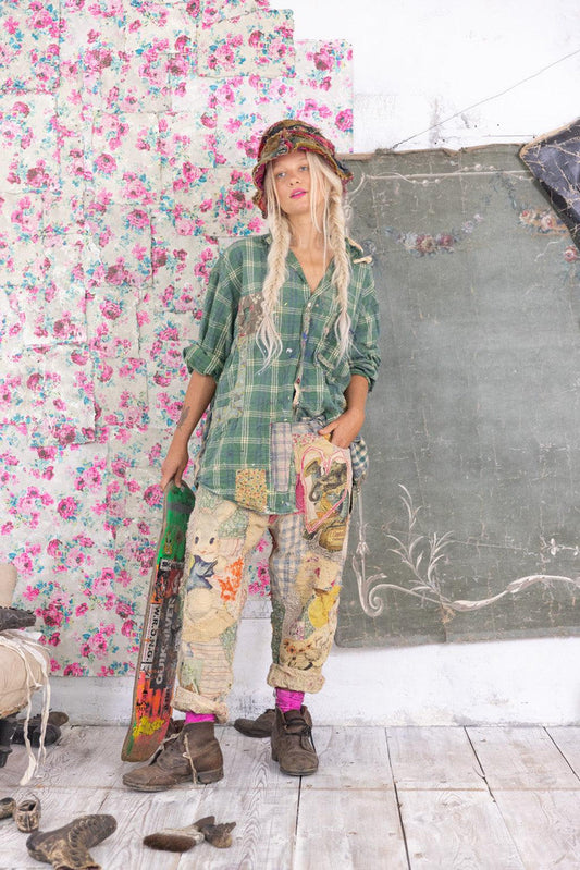 Magnolia Pearl Patchwork Miner Pants 523