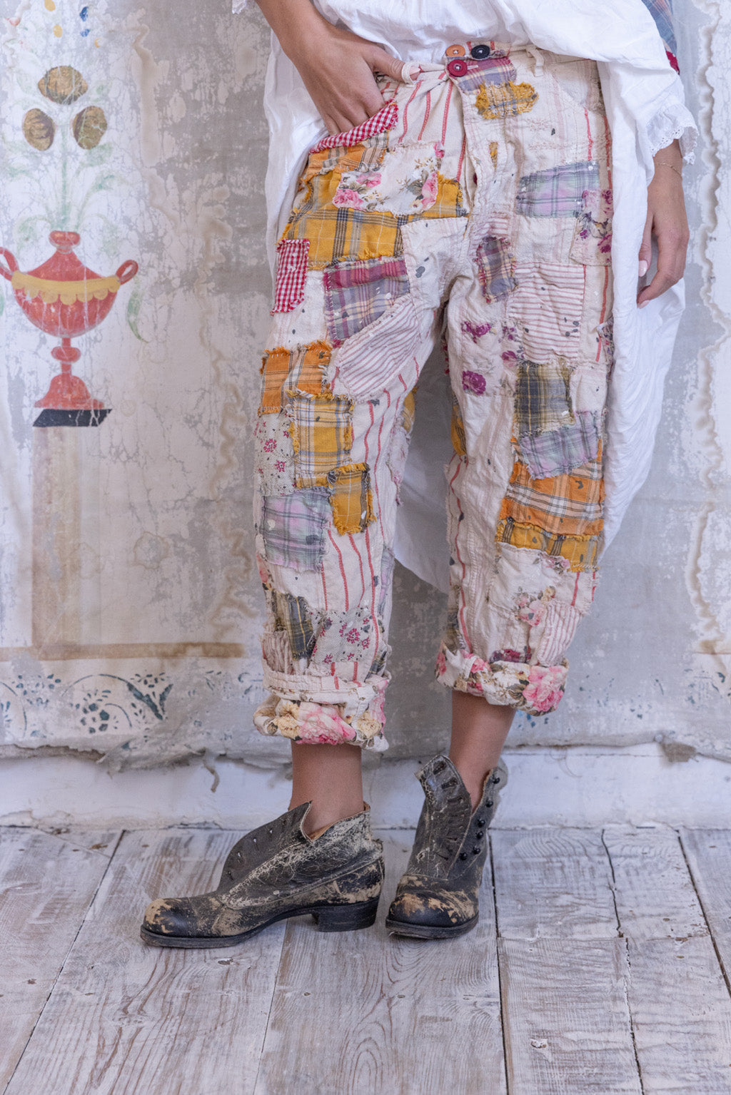 Patchwork Miner Pants 542 - Encore