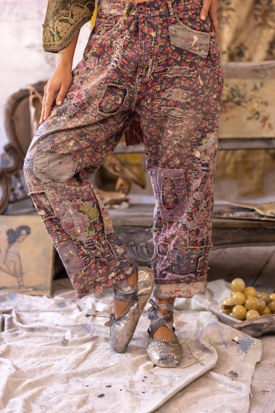 Appliqué Miner Pants 750 - Fruit Market