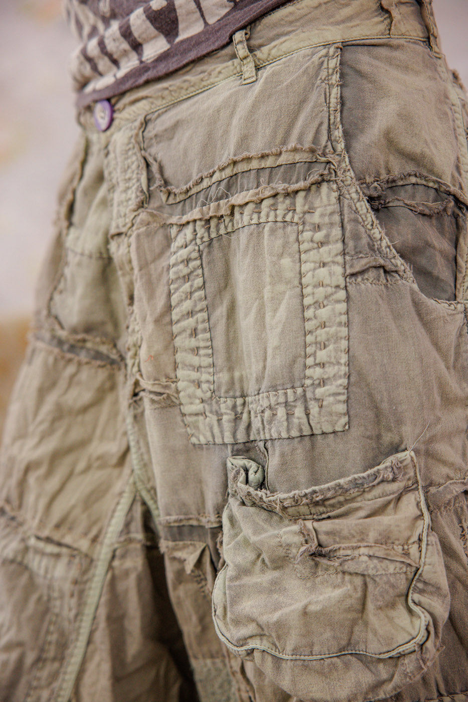 Magnolia Pearl Patchwork Joni Trousers 788 - Peace