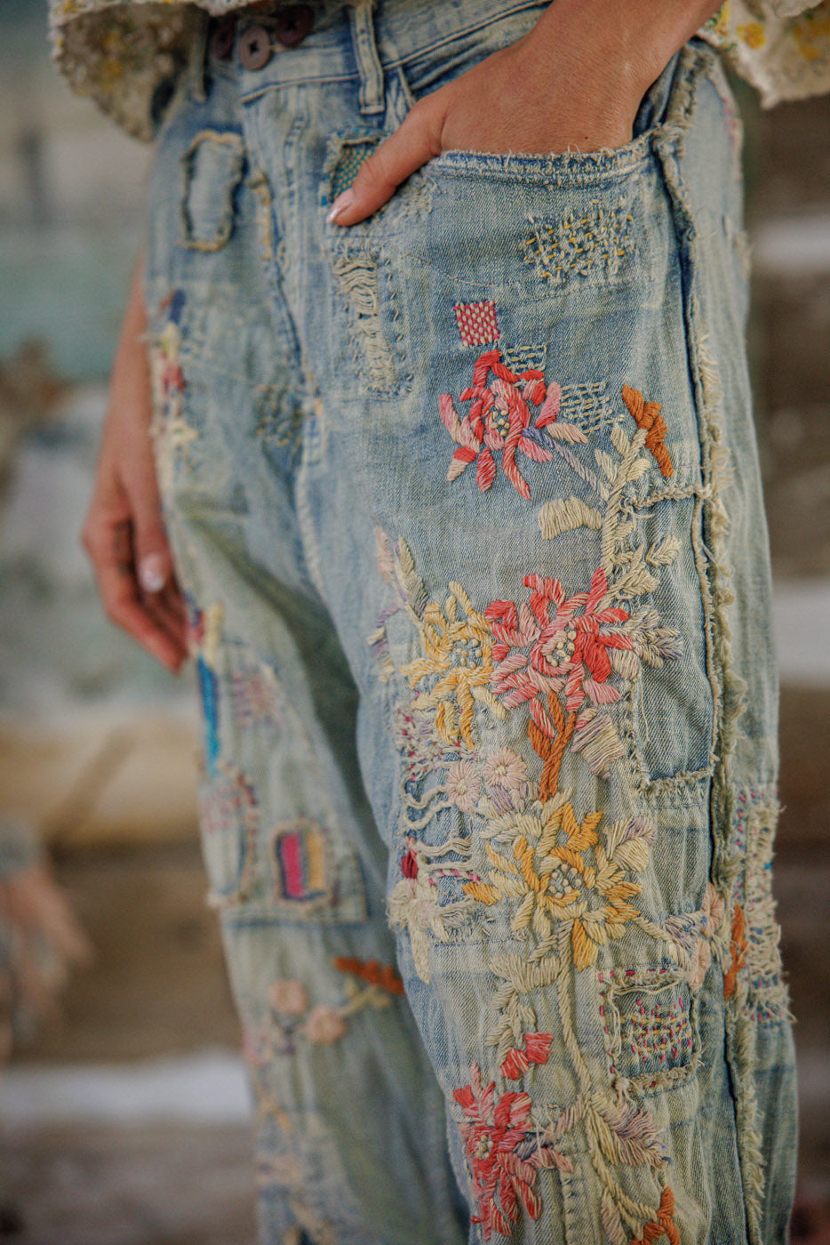 Magnolia Pearl Hummingbird Miner Denims 907 - Faded Indigo