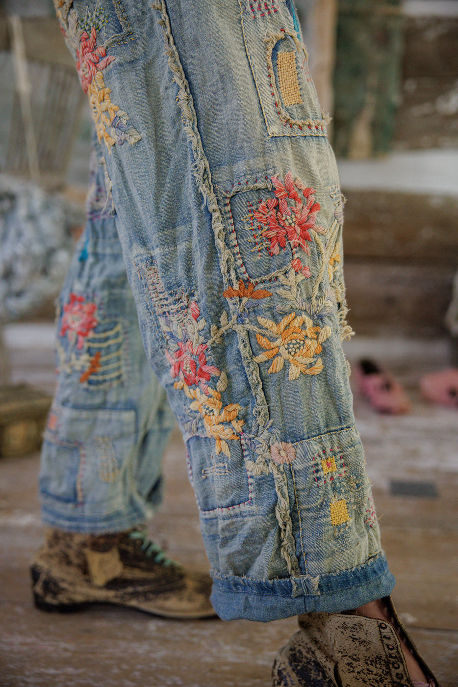 Magnolia Pearl Hummingbird Miner Denims 907 - Faded Indigo