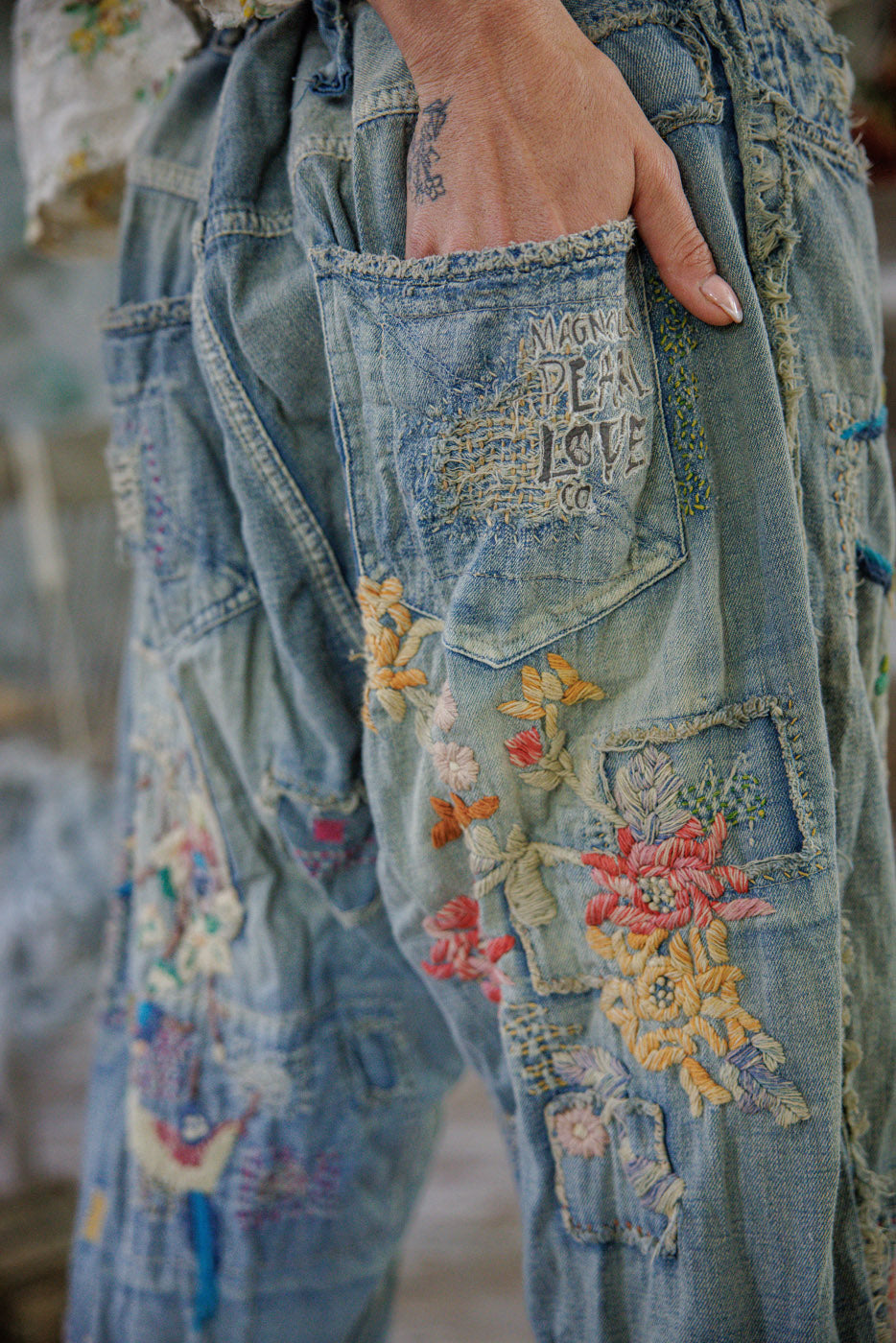 Magnolia Pearl Hummingbird Miner Denims 907 - Faded Indigo