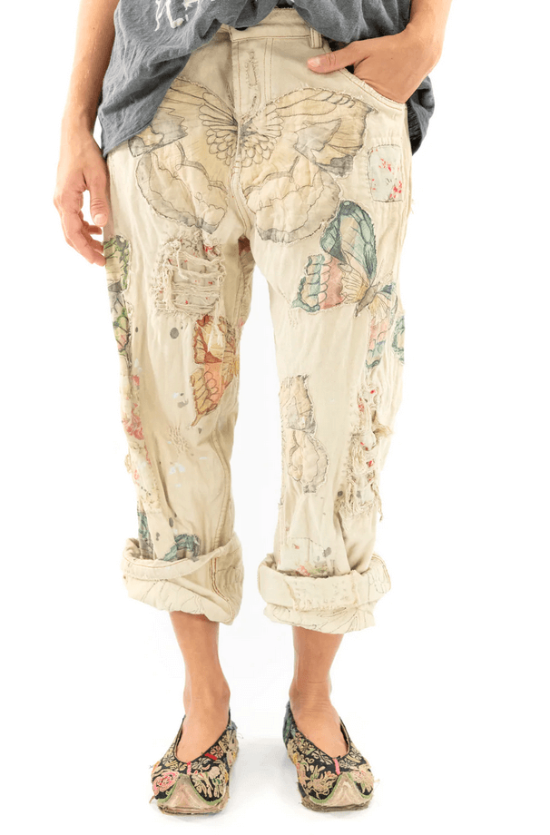 Butterfly Ranchero Denims - Mariposa