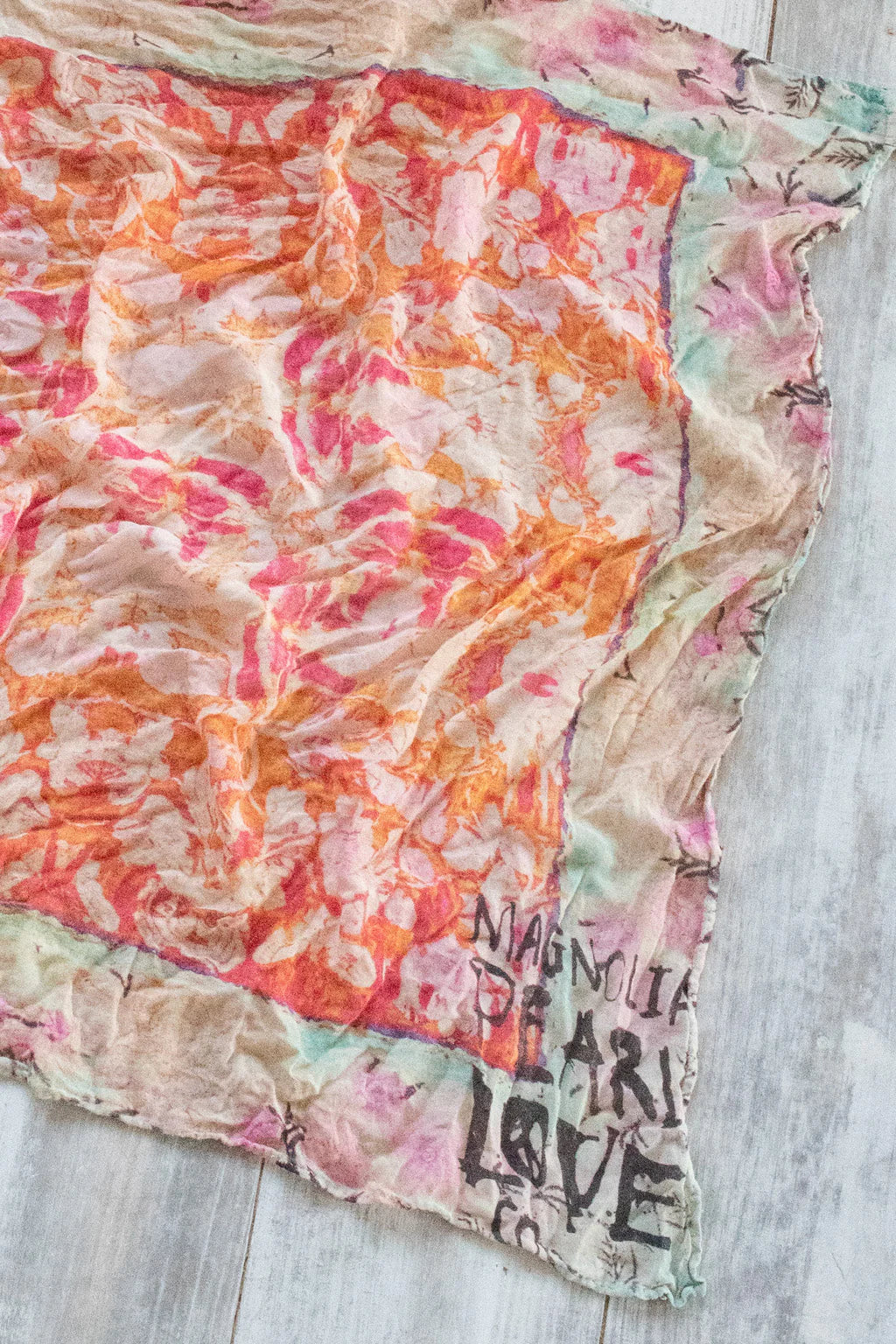 Magnolia Pearl Floral Shambala Scarf 138