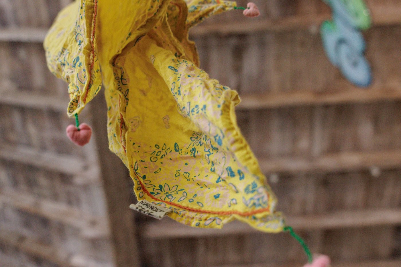 Magnolia Pearl MP Floral Tassel Scarf - Cloverfield