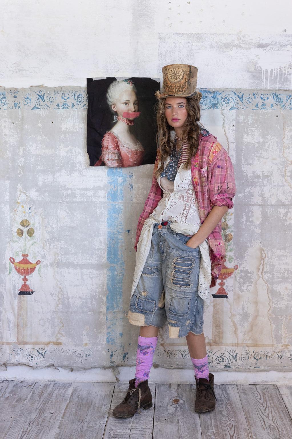 Magnolia Pearl Denim Miner Shorts 024 - Indigo