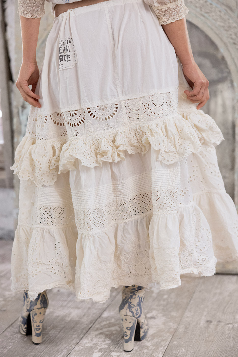 Eyelet Pissarro Skirt 197 - True