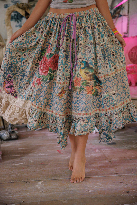 Magnolia Pearl Anselma Skirt 233 - Blue Eyes