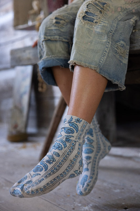 Block Print MP Socks 094 - Mumtaz