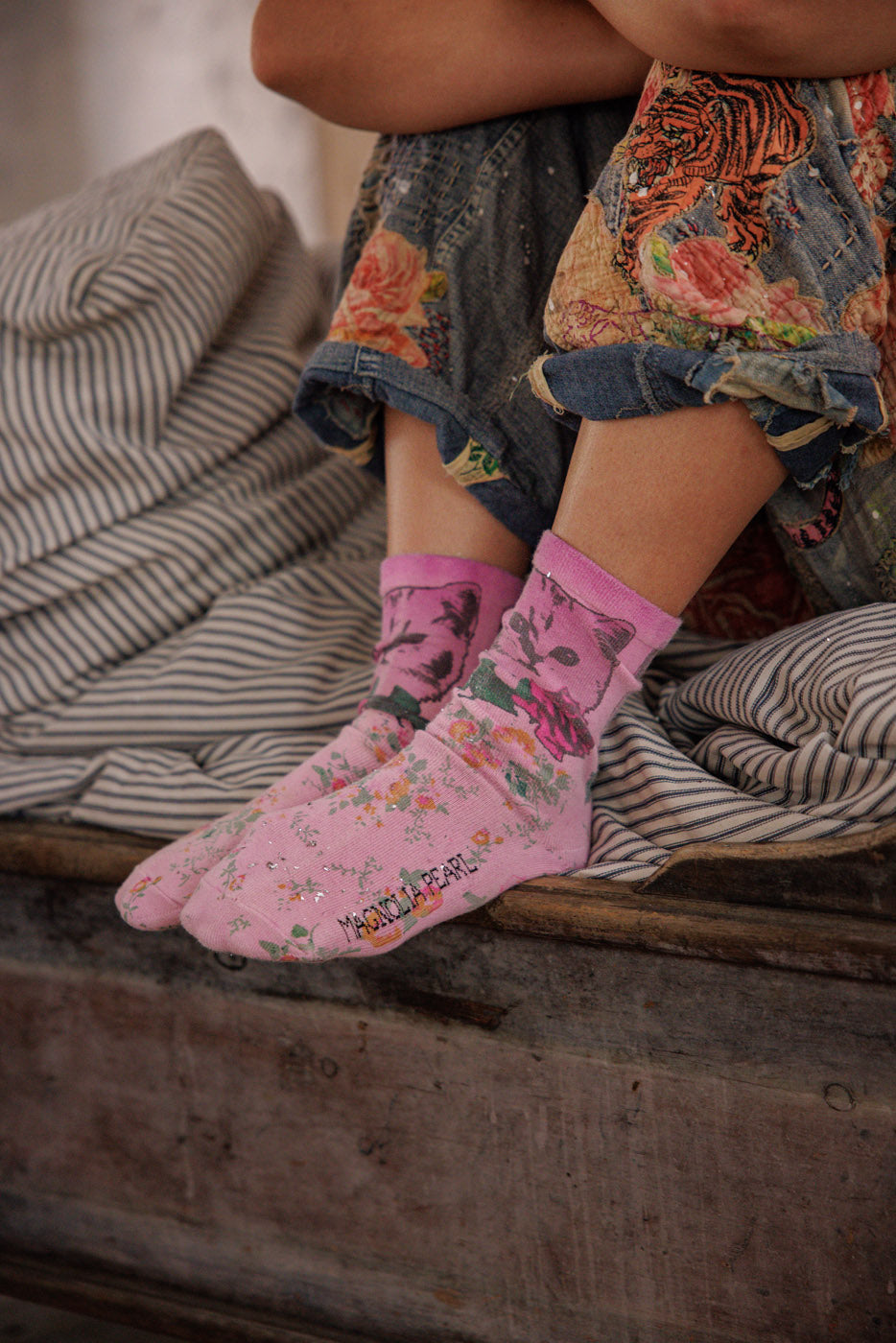 Magnolia Pearl Rosie MP Socks 118 - Valentine Pink