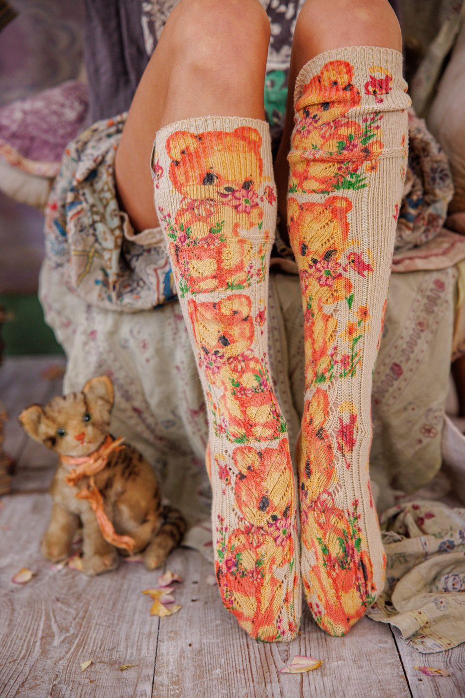 Magnolia Pearl Mister Sunshine Big Dipper Socks 145 - Little Flower
