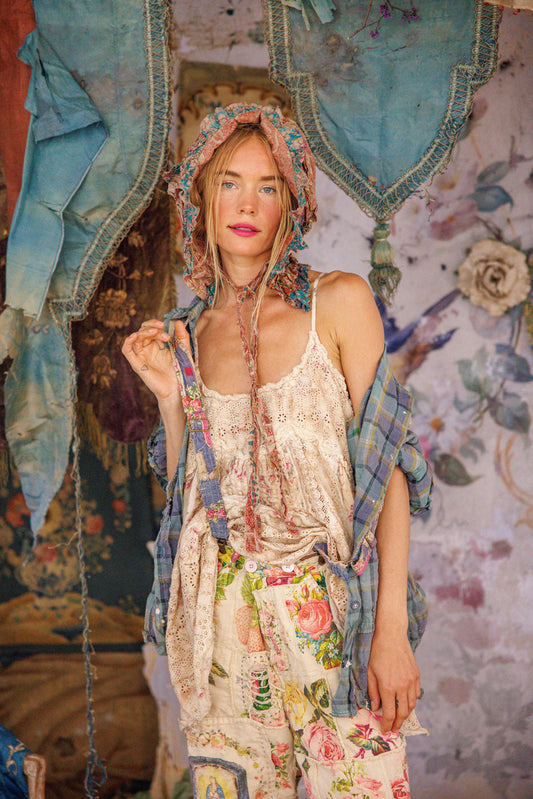Magnolia Pearl Embroidered Floral Shae Suspenders 039 - European Summer