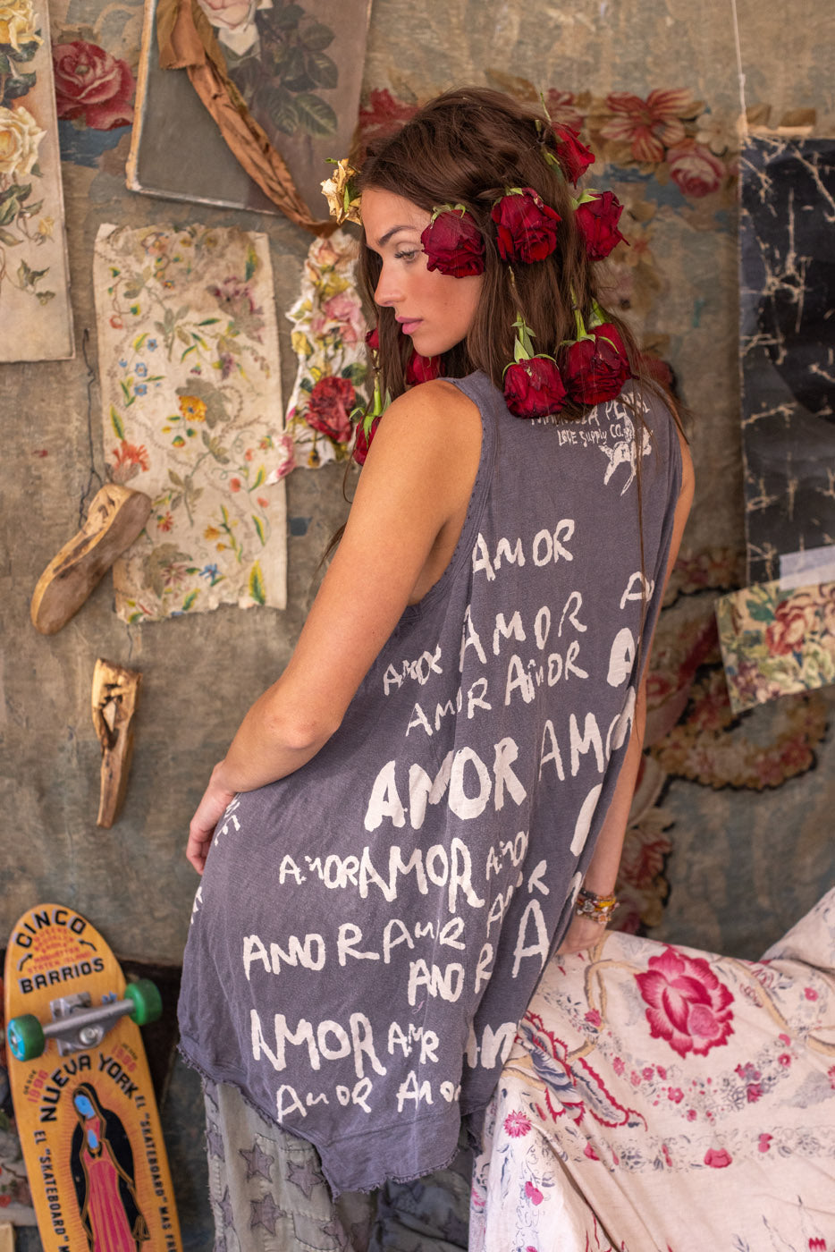 Magnolia Pearl Love Amor Paz Tank 350 - Ozzy