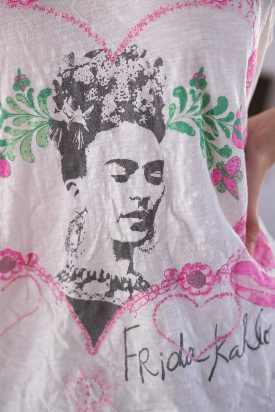 Magnolia Pearl Frida Corazón Luminoso Lana Tank 356 - True