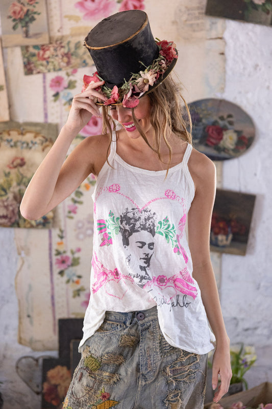 Magnolia Pearl Frida Corazón Luminoso Lana Tank 356 - True