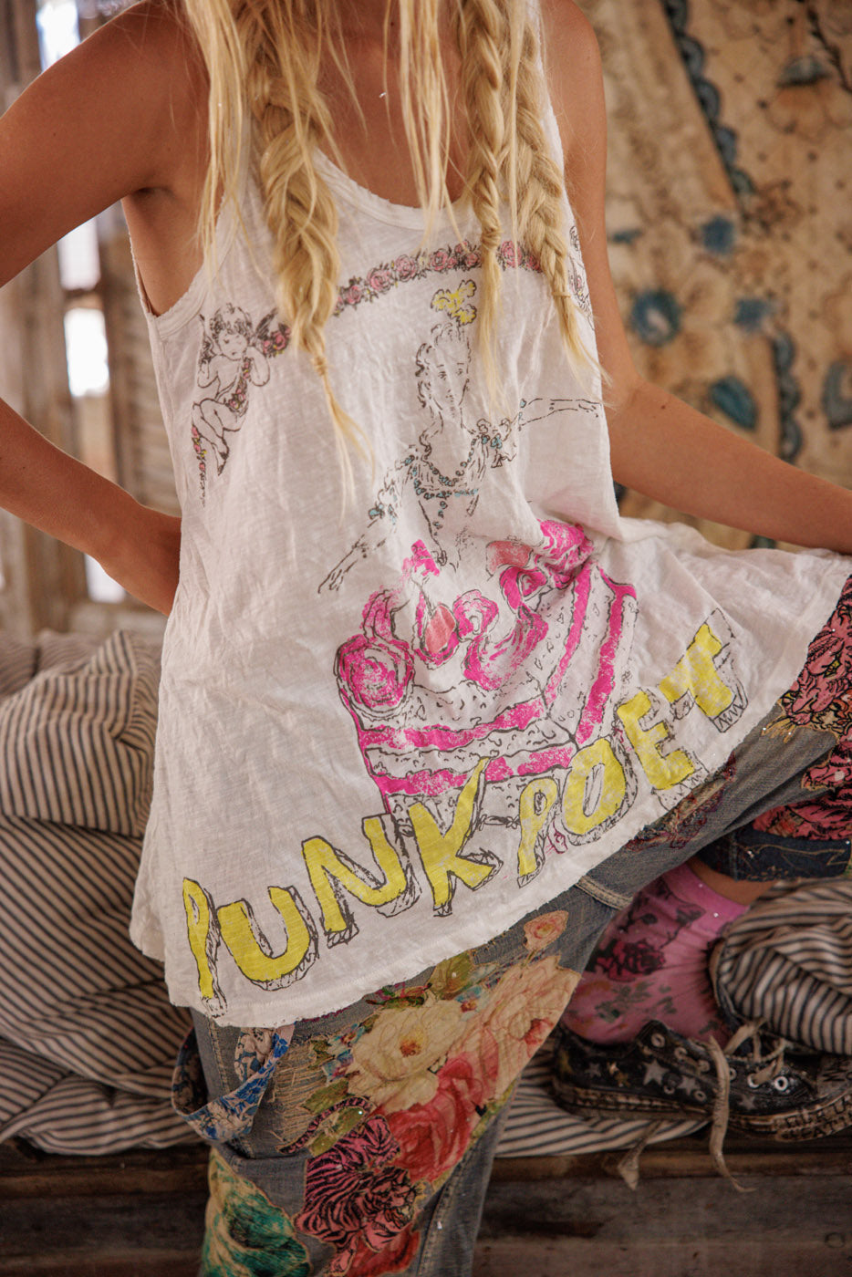 Magnolia Pearl Punk Poet Lana Tank 412 - True