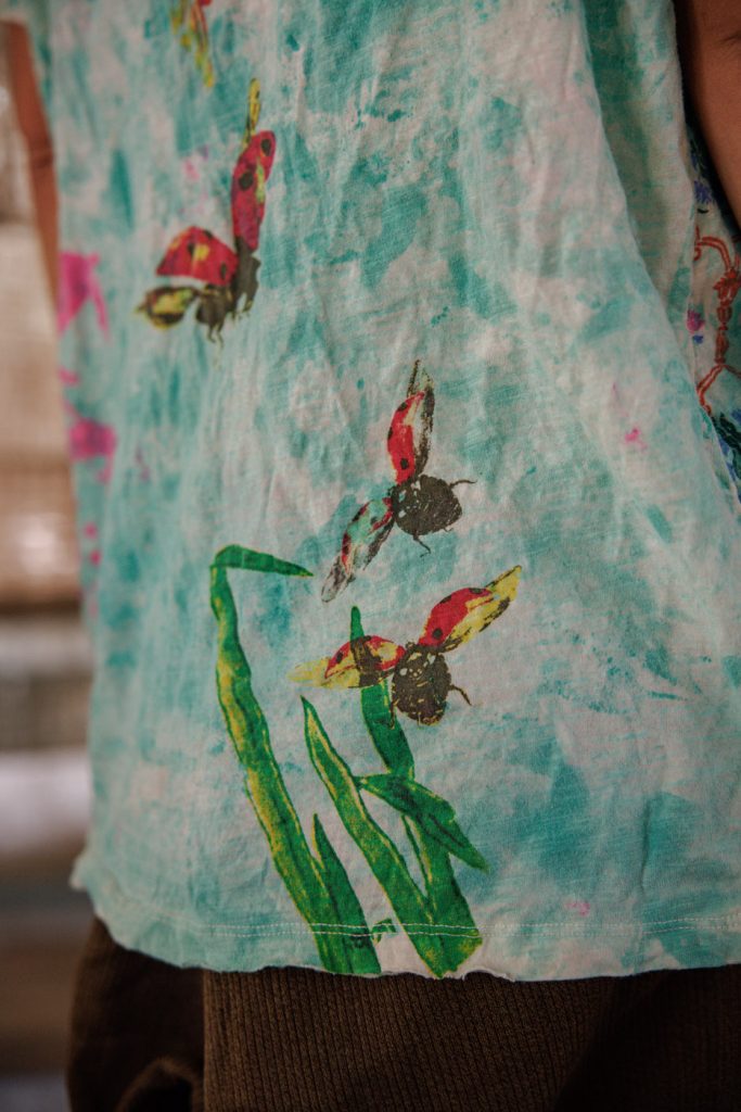 Magnolia Pearl Be My Ladybug Tee 2469 - Splendid