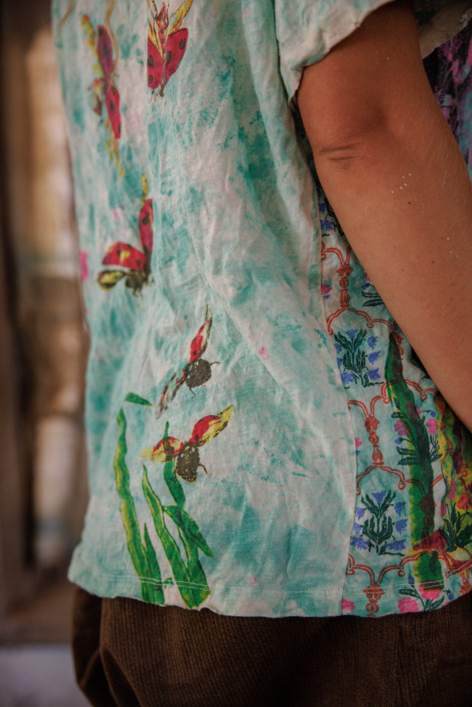 Magnolia Pearl Be My Ladybug Tee 2469 - Splendid