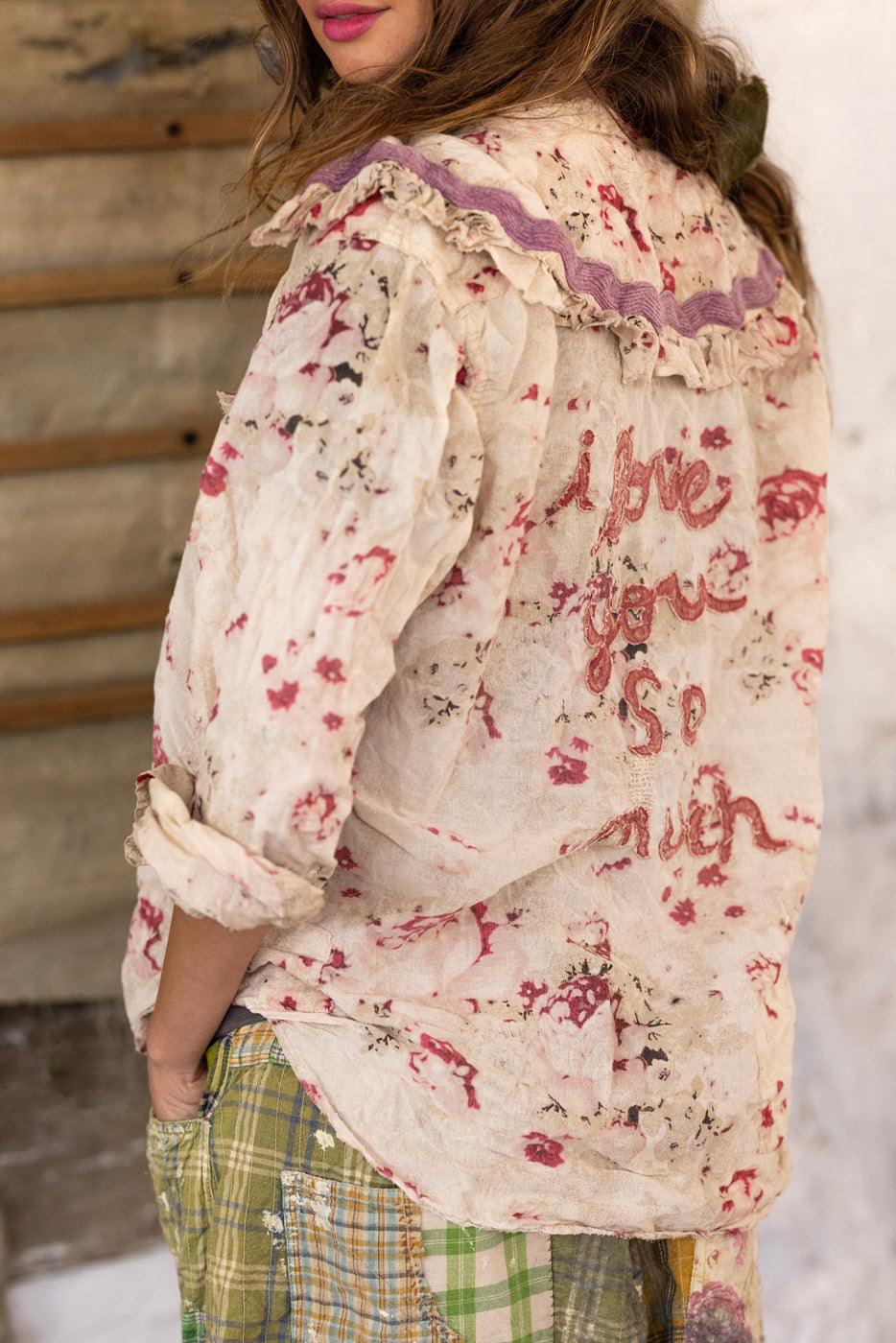 Magnolia Pearl Ric-Rac Kelly Western Shirt 1216 - Rossetti