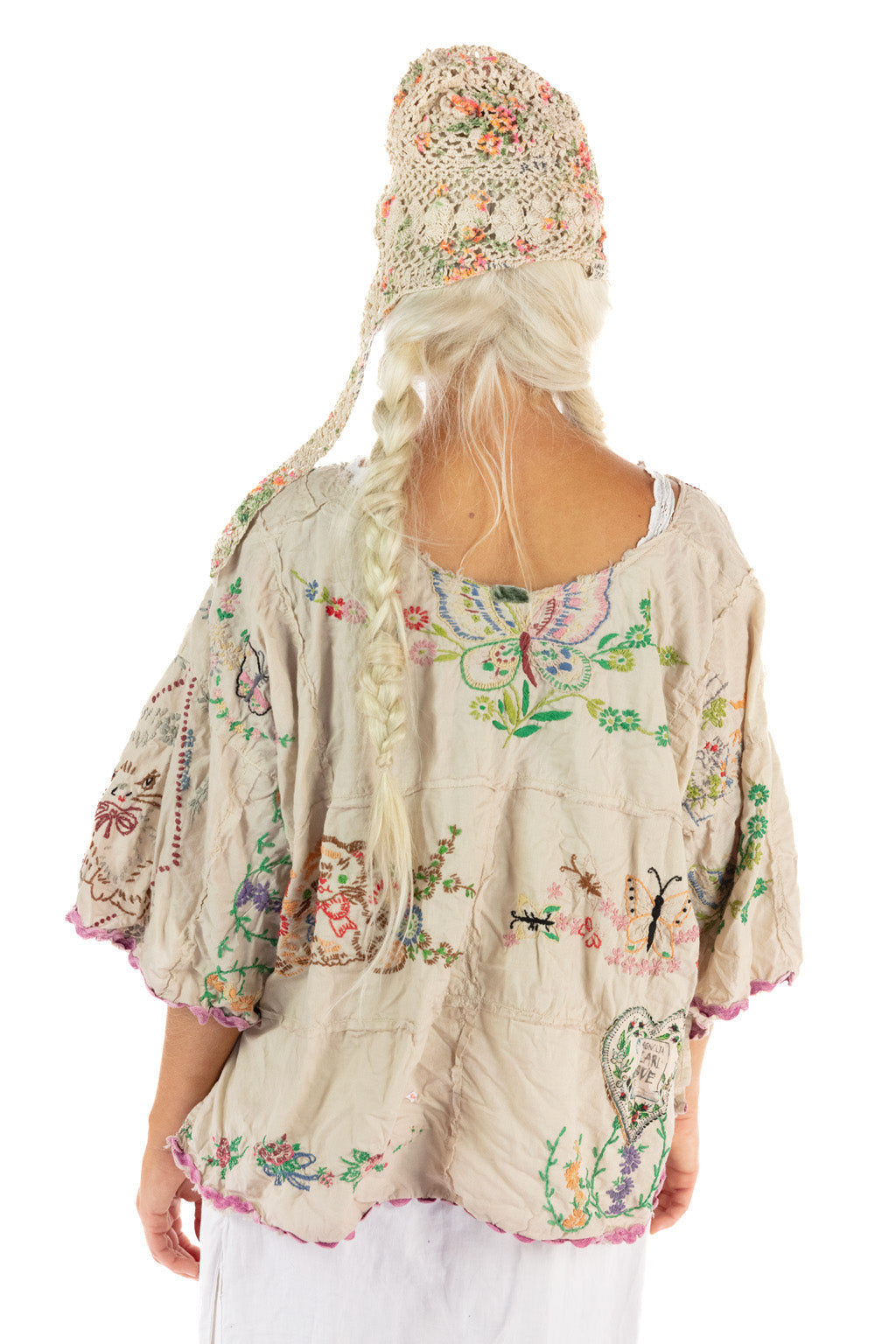 Embroidery Matilda Top - Moonlight