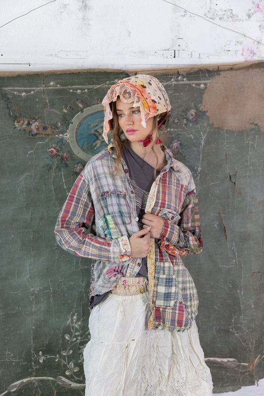 Kelly Western Shirt - Madras Rainbow