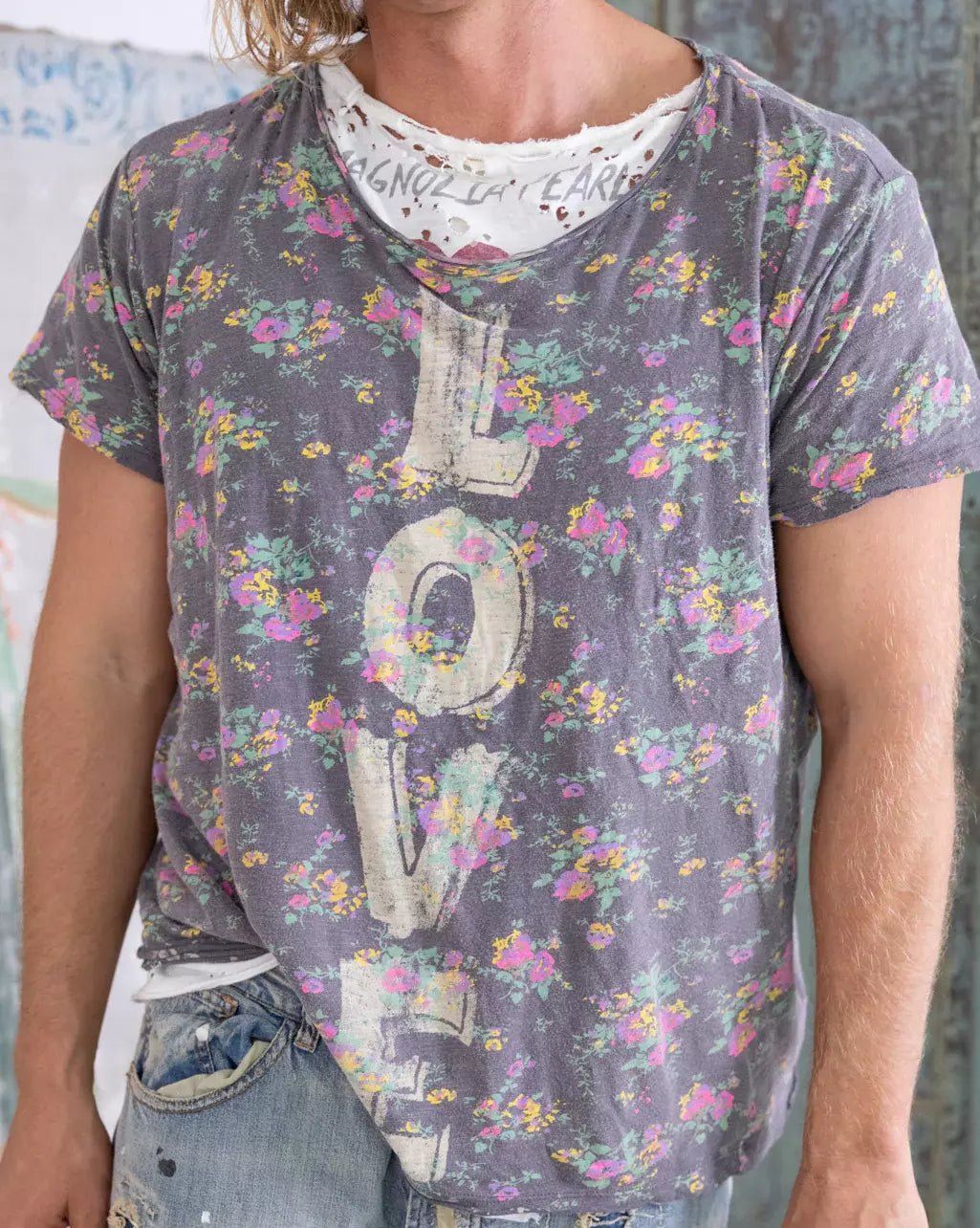 Magnolia Pearl Floral Circus Love T Top 1667 - Ramon