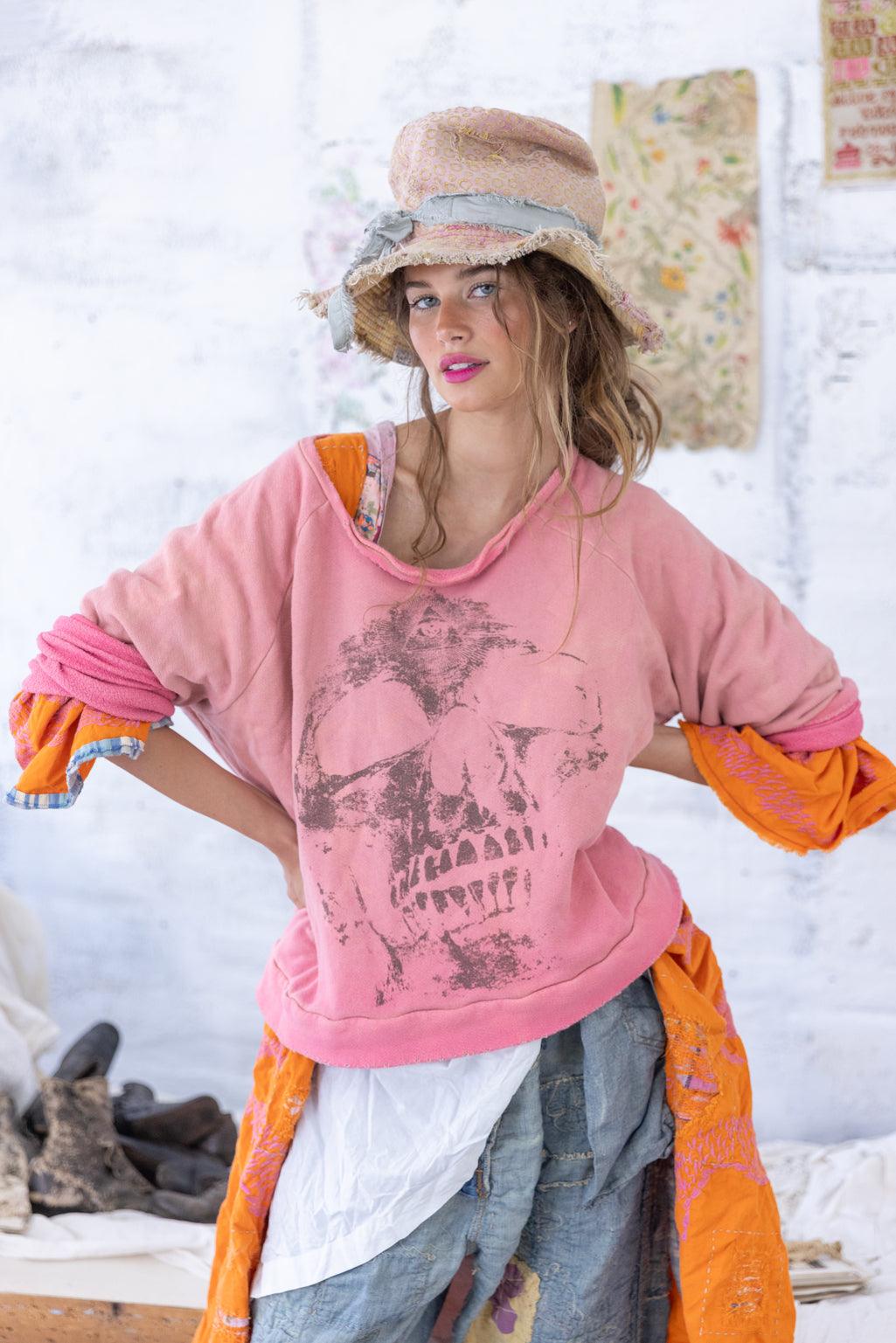 Magnolia Pearl EF Richi Sweatshirt - Black Sabbath 1825 - Sunfaded Azalea