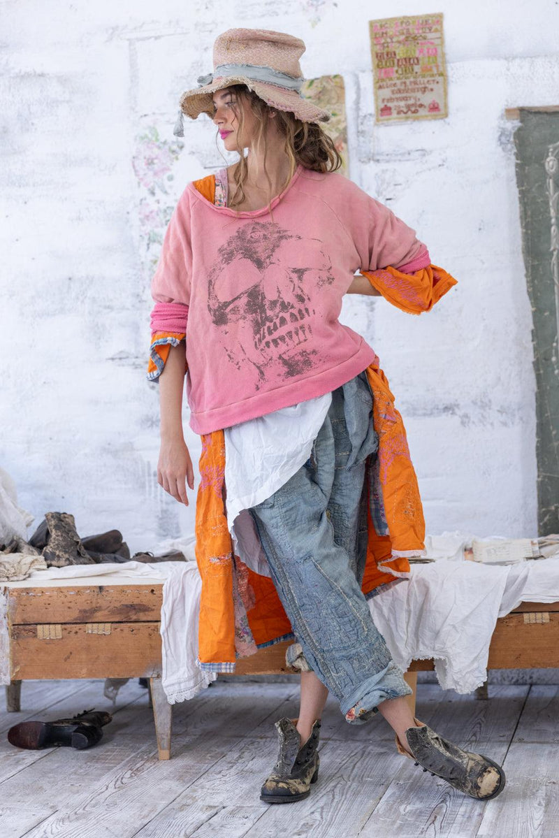 Magnolia Pearl EF Richi Sweatshirt - Black Sabbath 1825 - Sunfaded Azalea
