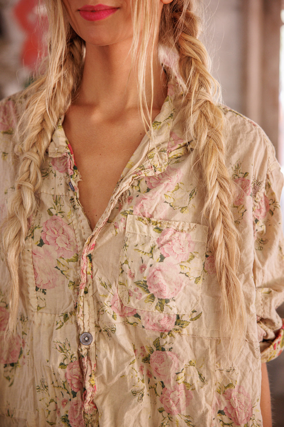 Magnolia Pearl Printed Adison Workshirt 1901 - SpringLove