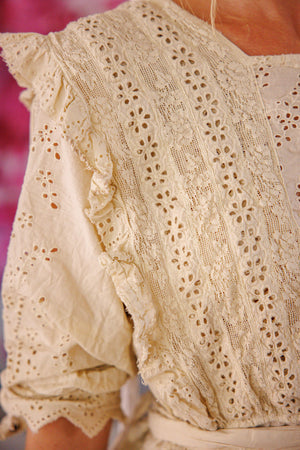 Magnolia Pearl Eyelet Rosario Blouse 2159 - Moonlight