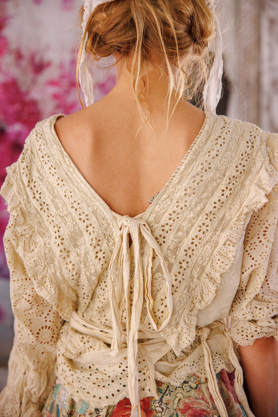 Magnolia Pearl Eyelet Rosario Blouse 2159 - Moonlight