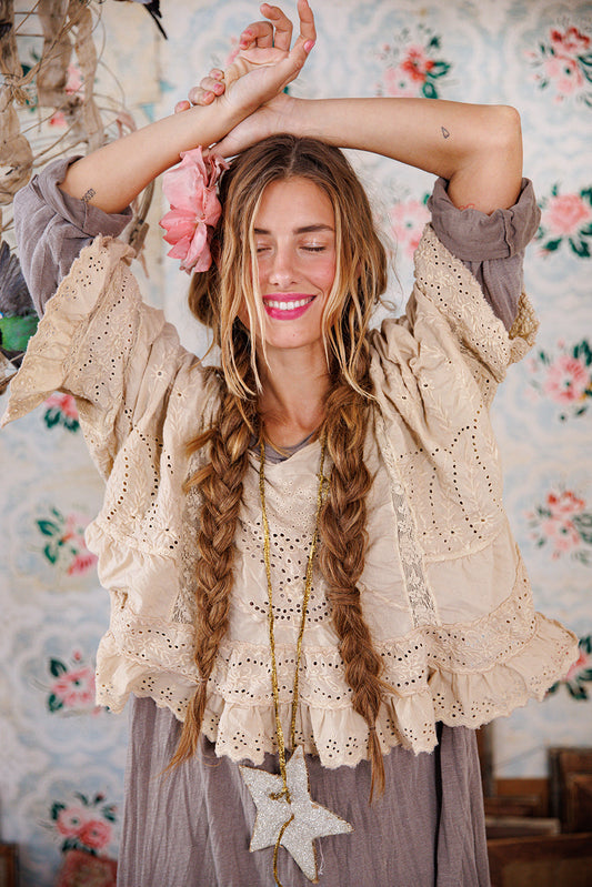Magnolia Pearl Eyelet Rosemary Blouse 2186 - Aged