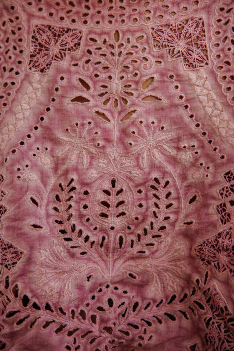 Magnolia Pearl Eyelet Adelise Blouse Top 2260 - Purple Boba