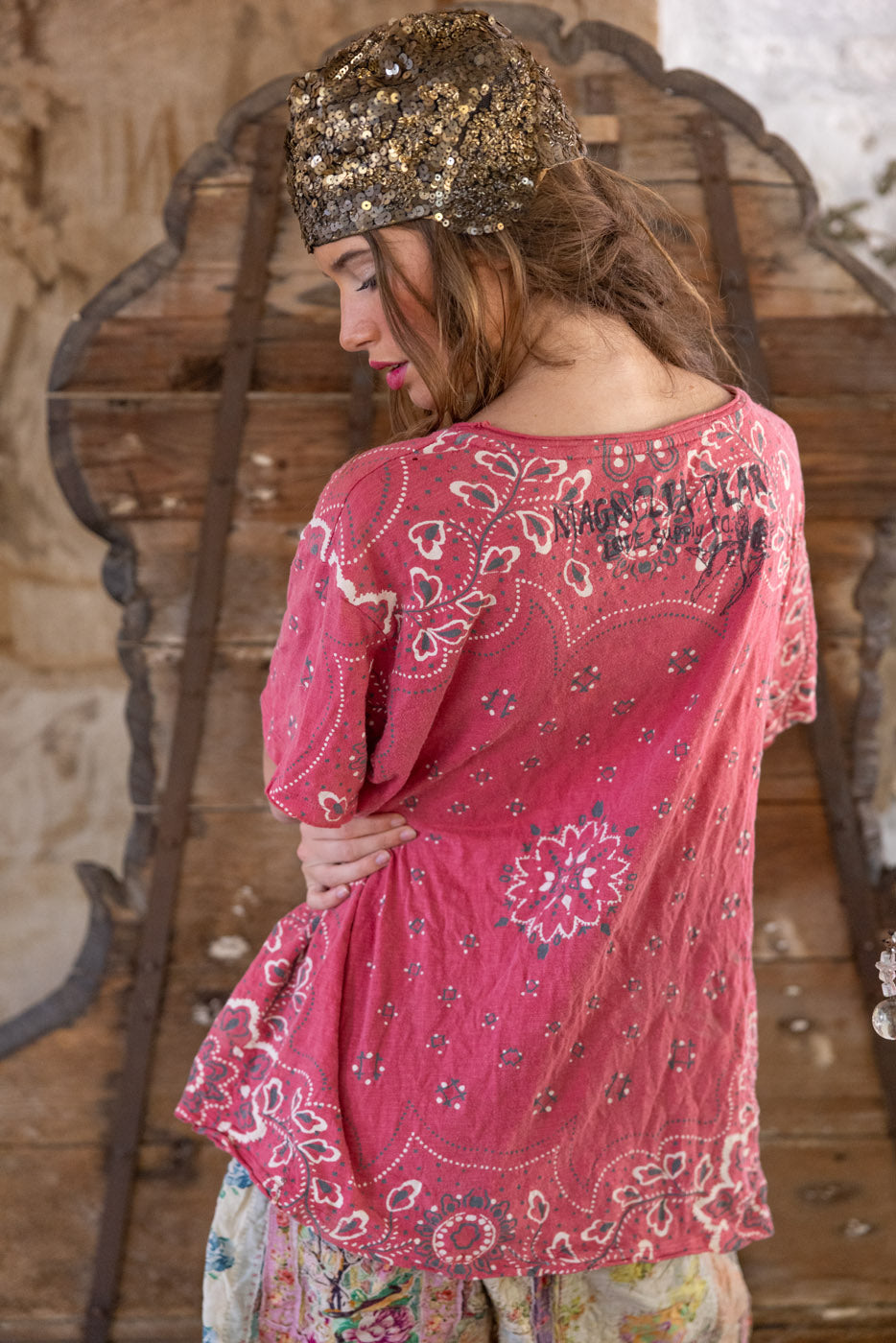 Magnolia Pearl Handkerchief Tee 2284 - Ranch Hand
