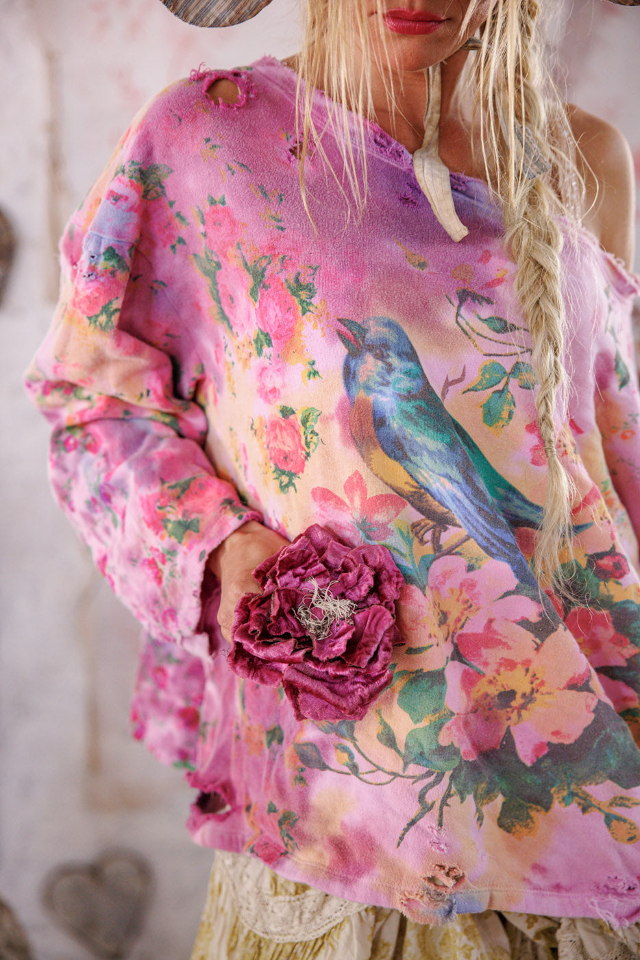 Magnolia Pearl FS Hermosa Sweatshirt 2389 - Myrrh