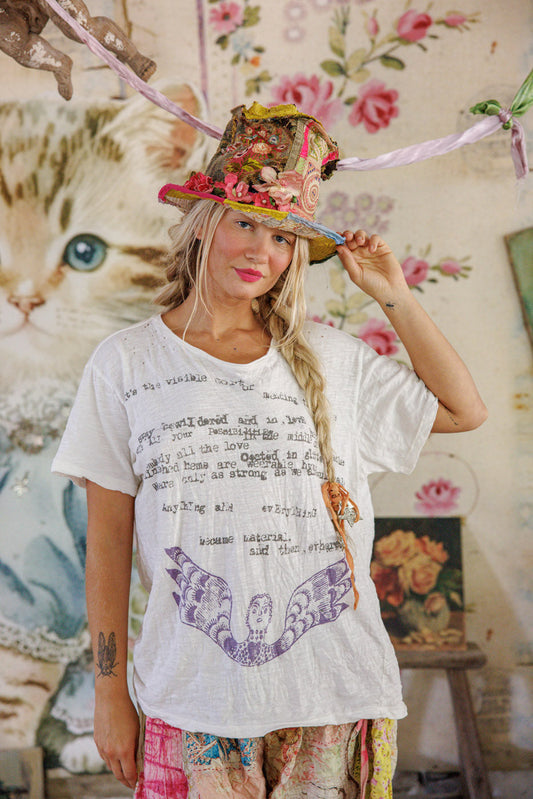 Magnolia Pearl Stay Bewildered Tee 2403 - True