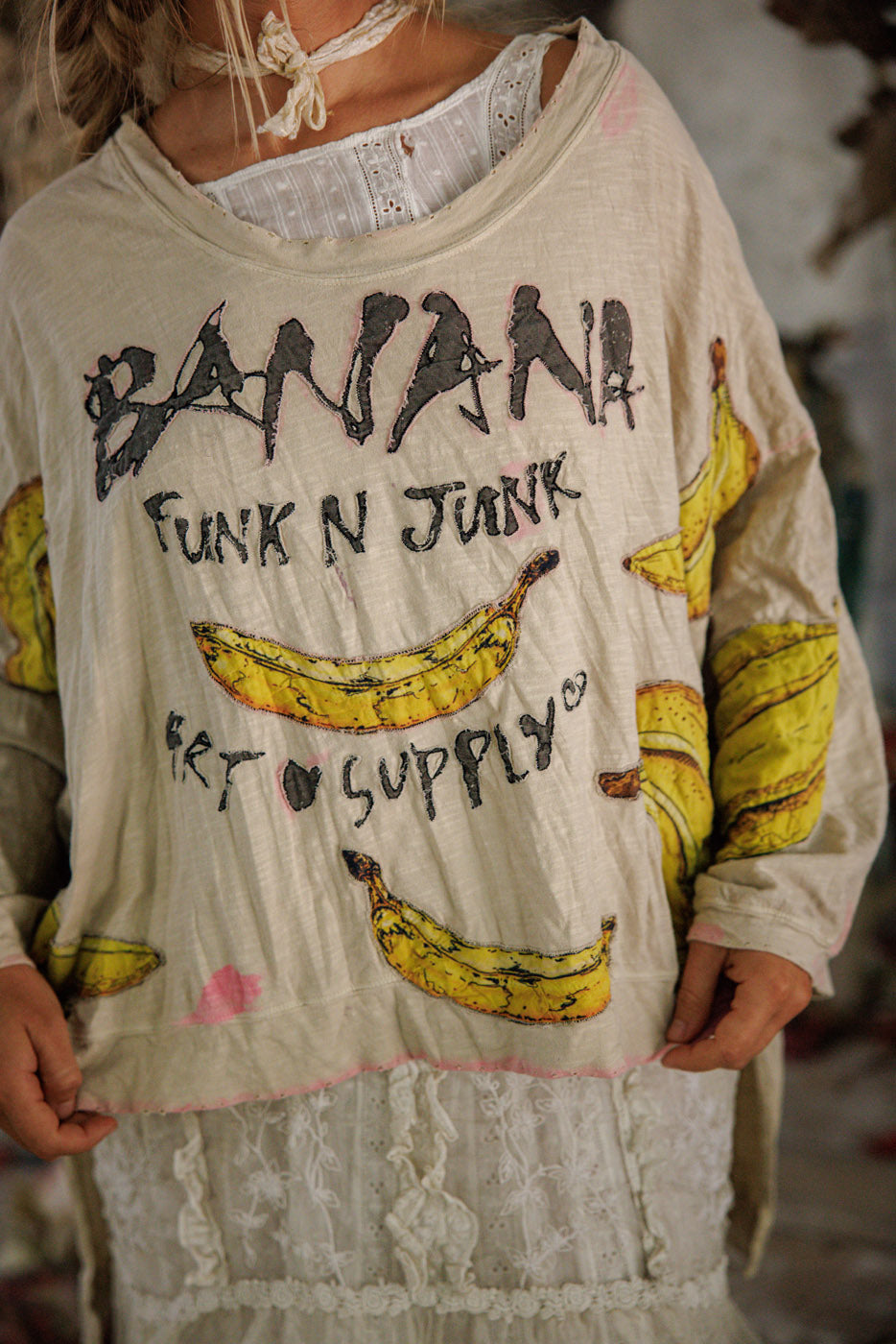 Magnolia Pearl Banana Funk 'N Junk Hi Lo Francis 2525 - Nala