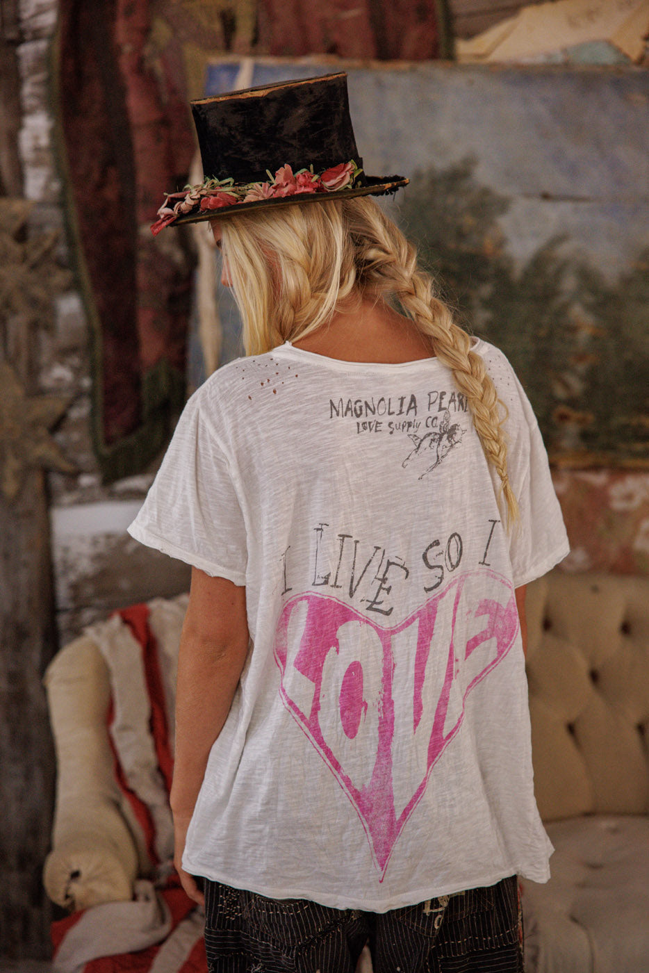 Magnolia Pearl Gather Me Berries Tee 2530 - True