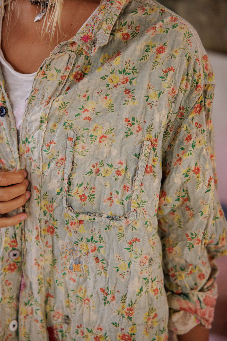 Magnolia Pearl Floral Adison Workshirt 2550 - Heritage